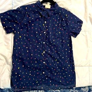 Button Down Fruit shirt